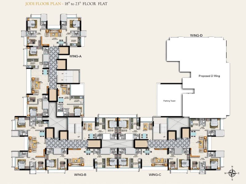 Ariana Residency Jodi Floor Plan-2