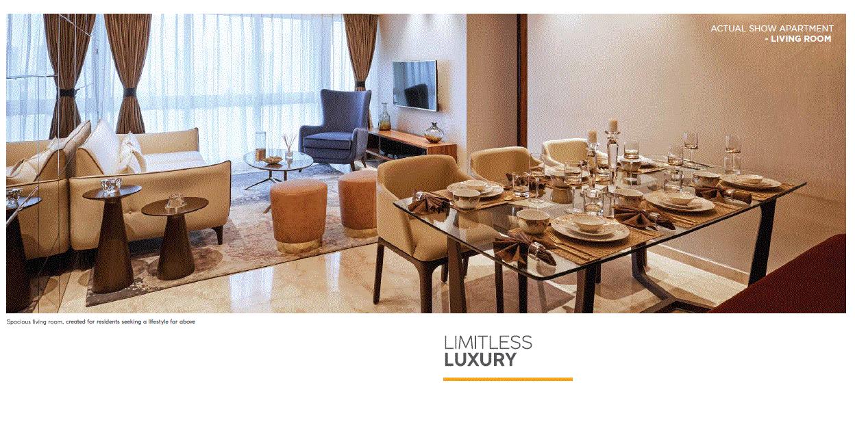 26105 Oth Omkar Ananta Show Apartment Living Room - Omkar Ananta, Goregaon East