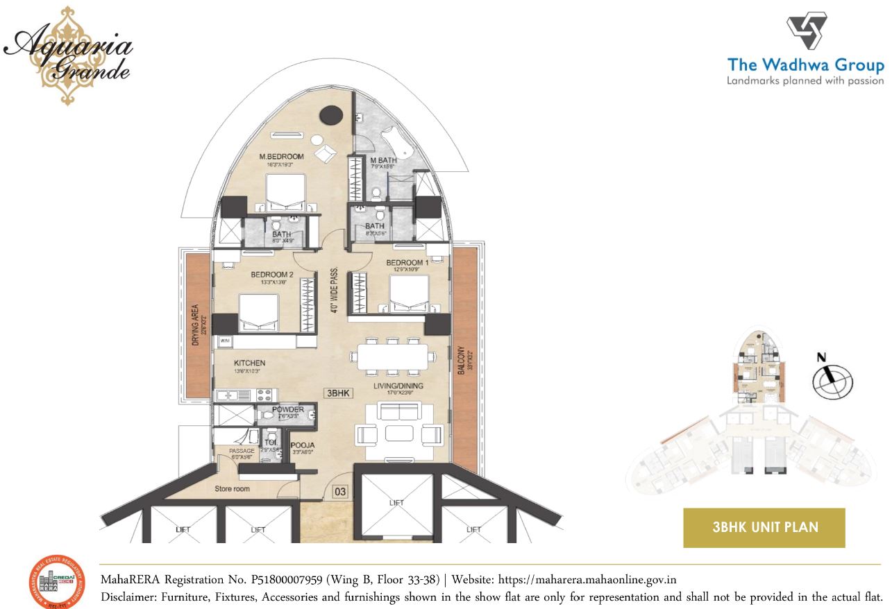 Aquaria Grande Project at Borivali West by The Wadhwa Group