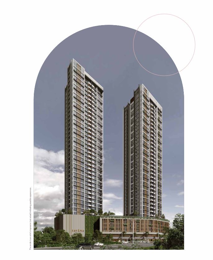 Flat on rent in Savana, Kandivali East