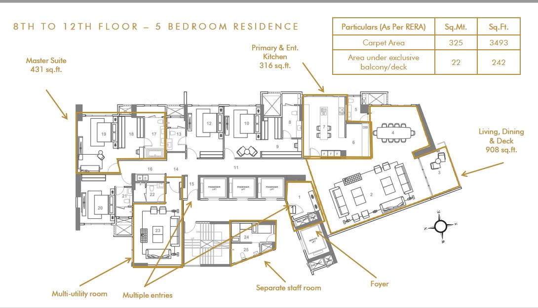 Rustomjee Ignis 5BHK 