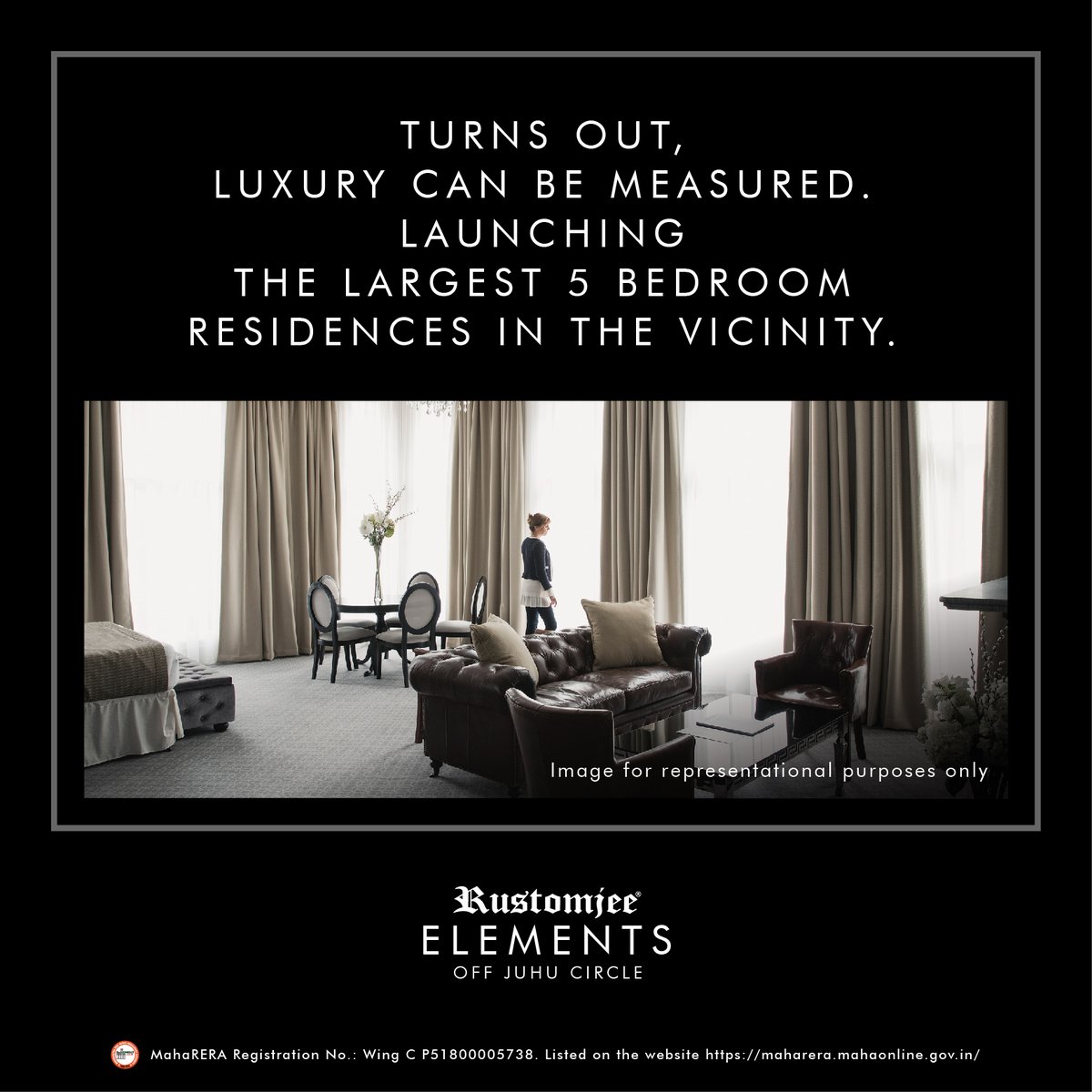 Flat on rent in Rustomjee Elements Ignis, Juhu