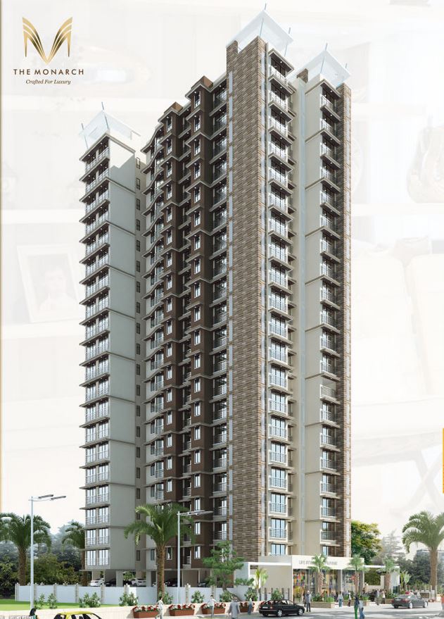 Flat on rent in The Monarch, Dahisar West