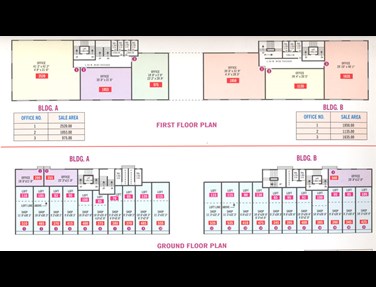 2680 Oth Ground Floor Plan - Om Sai Plaza, Thane West