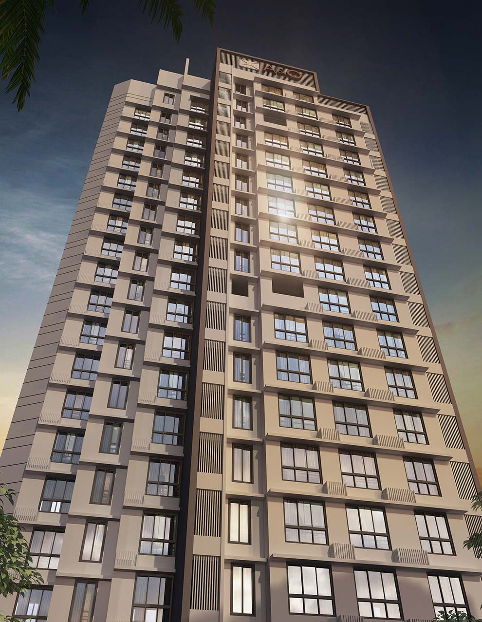 Flat on rent in Bellevue, Andheri East