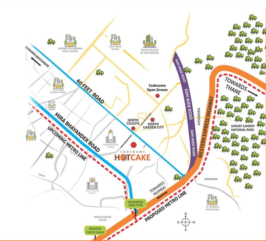 Hot cake Location Advantage