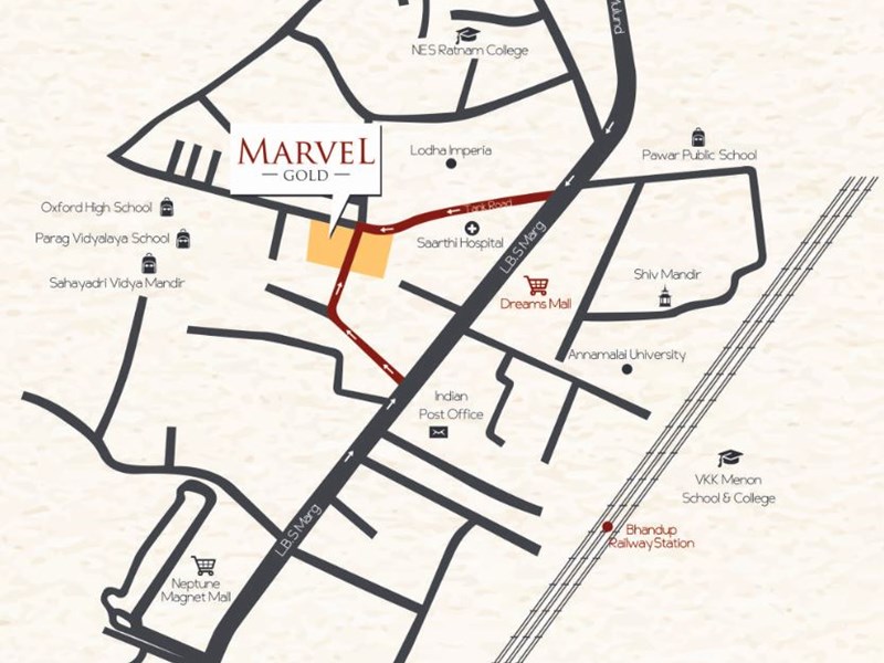 Marvel Gold Petra Location Map