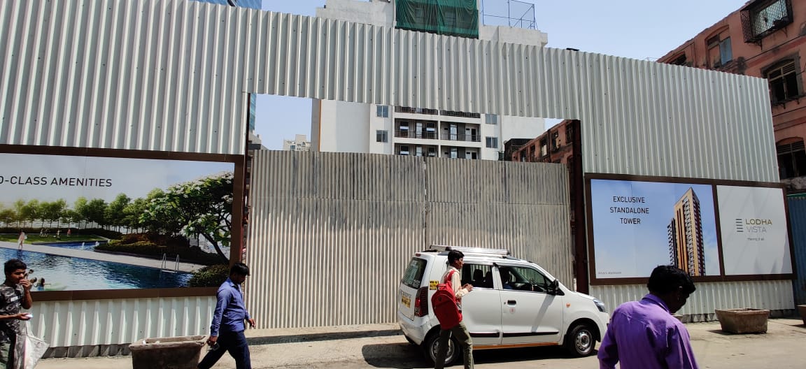 Construction progress for lodha vista  a week ago Image 6