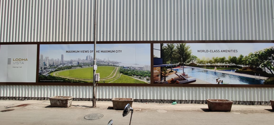 Construction progress for lodha vista  a week ago Image 7