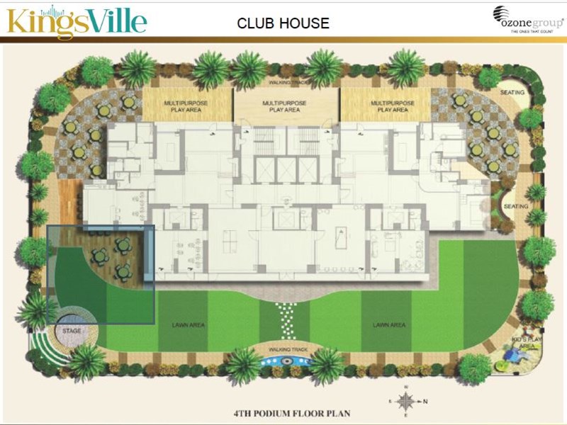 Kingsville Club House Plan