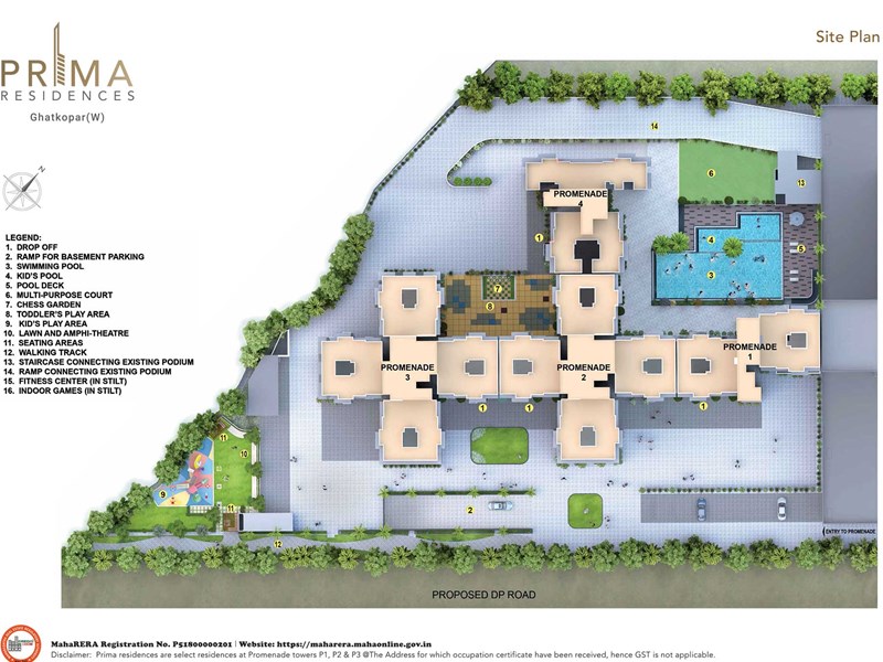 Prima Residences Site Plan
