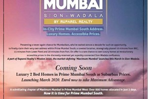 Maximum Mumbai, Sion by Ruparel Realty