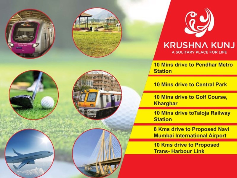 Krushna Kunj Location Connectivity
