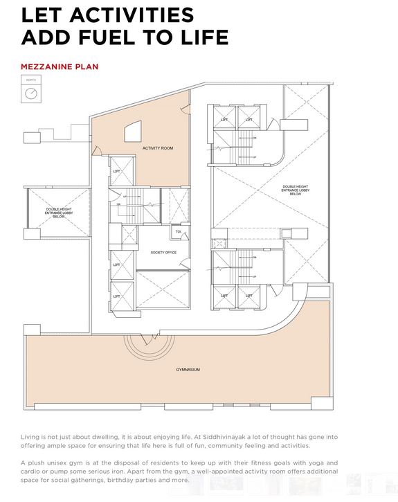 Siddhivinayak Mezzanine Plan