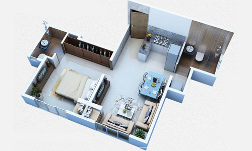 27221 Oth Passcode Incredible 1BHK - EL Signora, Andheri West