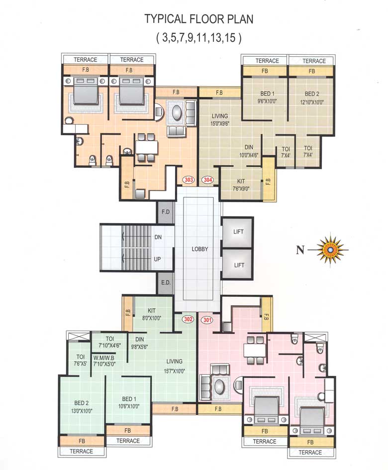 Typical Floor Plan