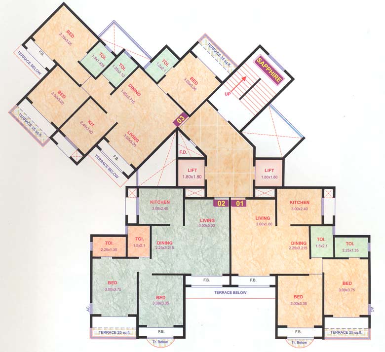 Even Floor Plan