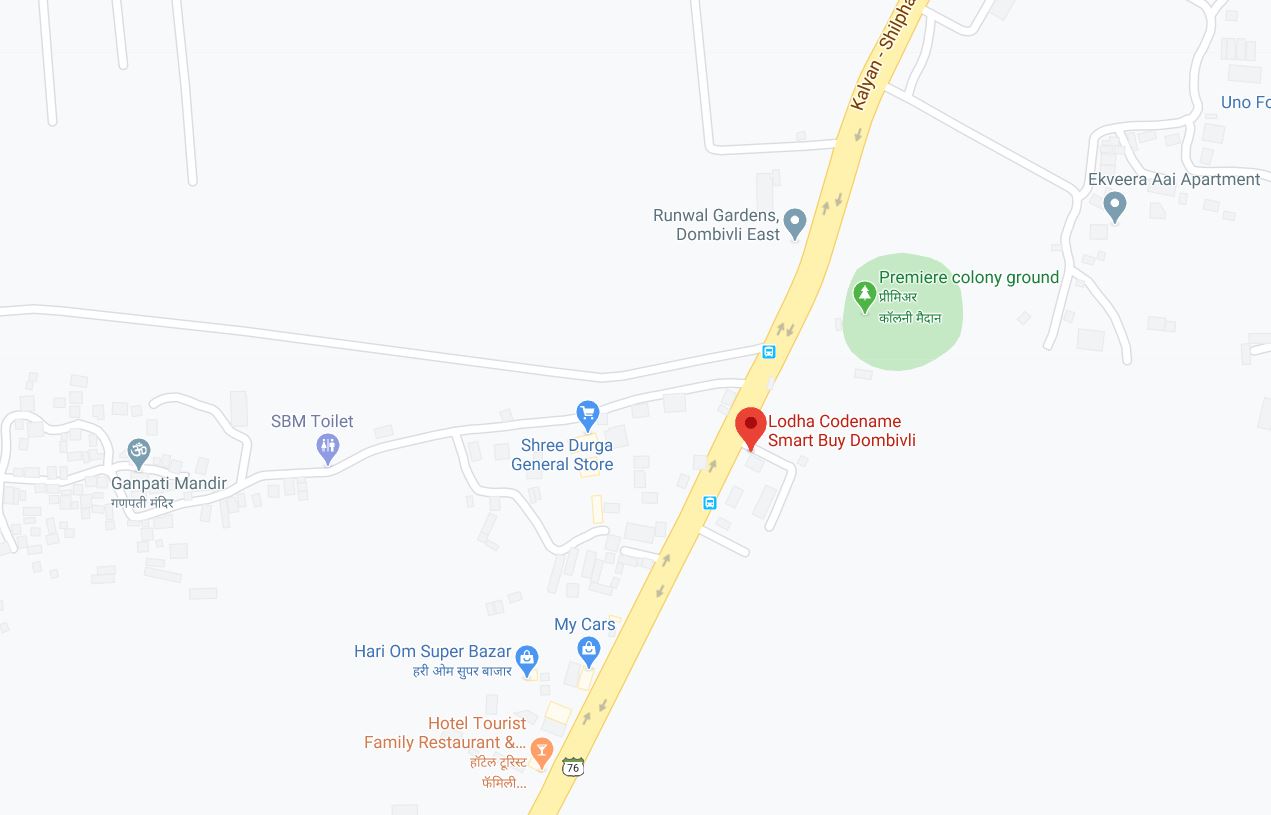 Codename Smart Buy Location Map