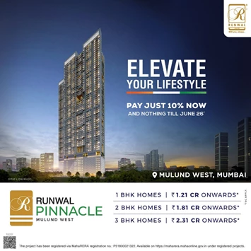  in Runwal Pinnacle, Mulund West