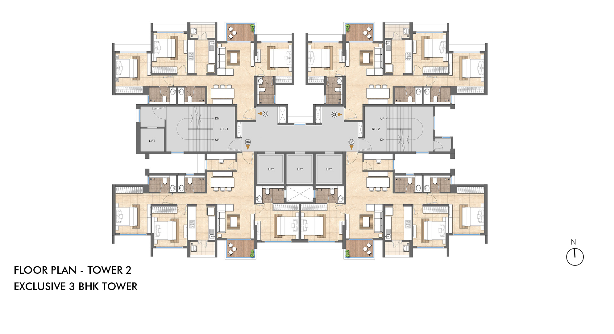 Floor Plan - B Wing