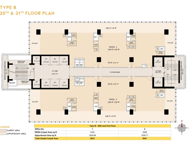 Type B - Floor Plan