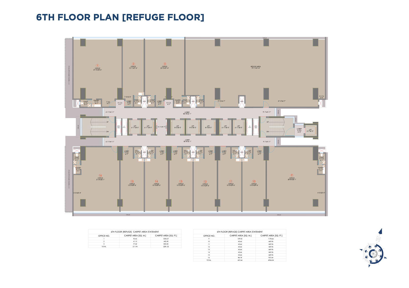 6th Floor Plan
