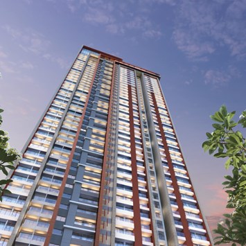  in Shapoorji Pallonji Skyraa, Thane West