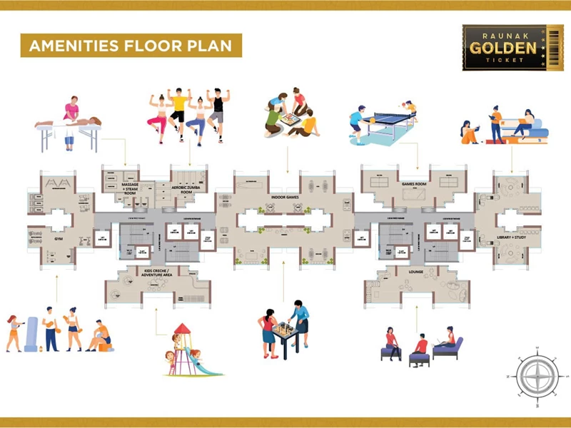 Amenities floor Plan