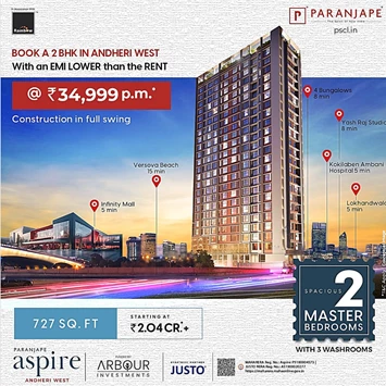  in Paranjape Aspire, Andheri West