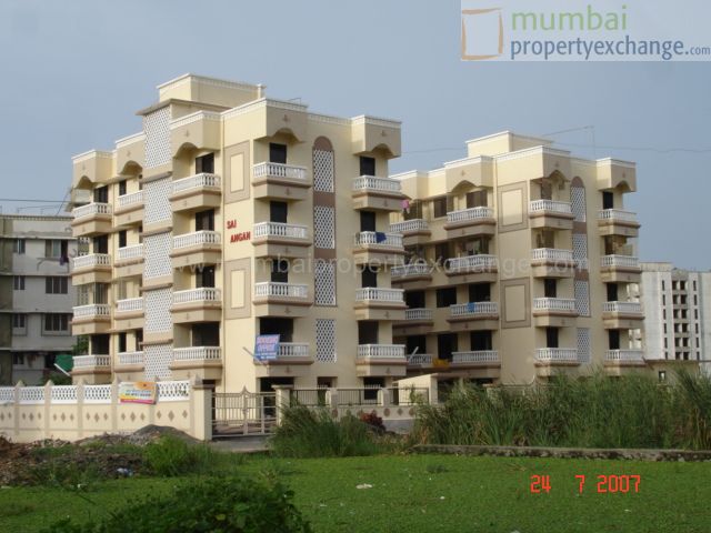 Flat on rent in Sai Aangan, Mira Road