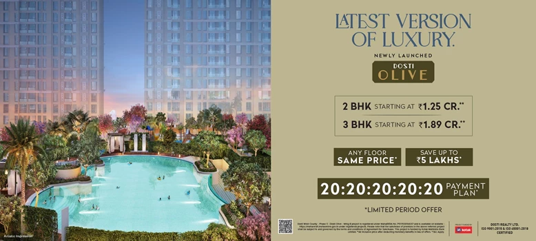 Dosti West County Olive by Dosti Realty Ltd