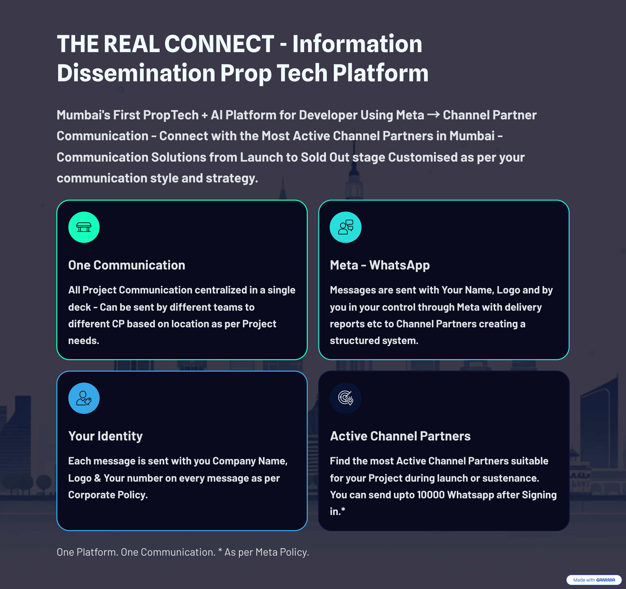 1_THE-REAL-CONNECT-Information-Dissemination-Prop-Tech-Platform