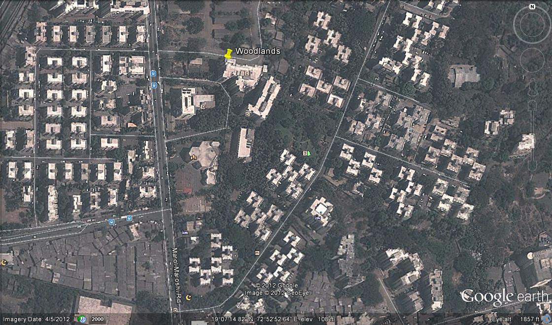 Flat on rent in Woodland Avenue, Andheri East