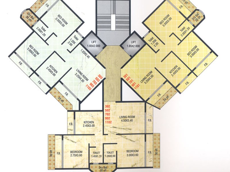Odd floor plan