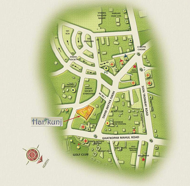 Hari Kunj II, Chembur Flats Apartments on Rent, Sale & Lease