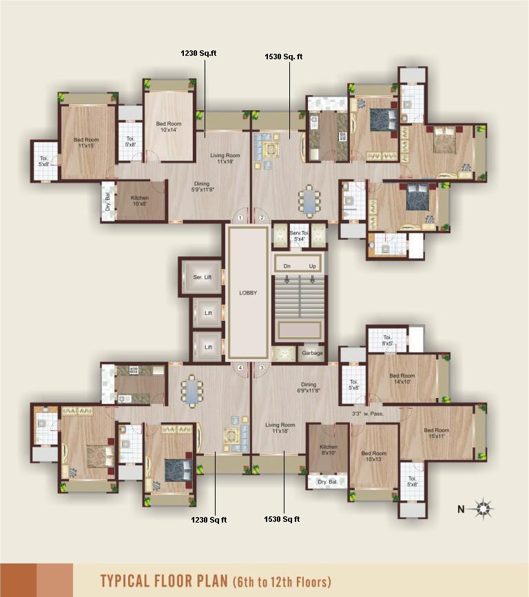 Floor Plan I