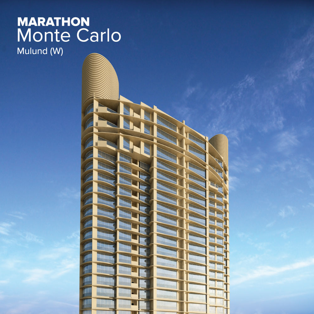 Marathon Monte Carlo, Mulund West Flats Apartments on Rent, Sale & Lease