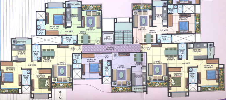 Flat on rent in Avirahi Classique, Borivali East
