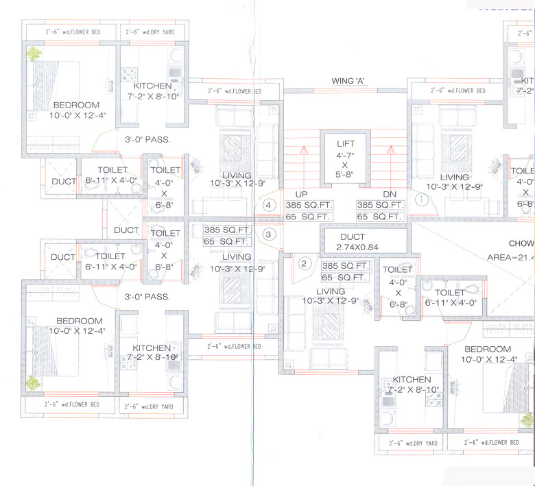 Flat on rent in Samadhan, Goregaon West