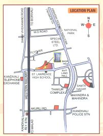 Flat on rent in Mit Niketan, Kandivali East