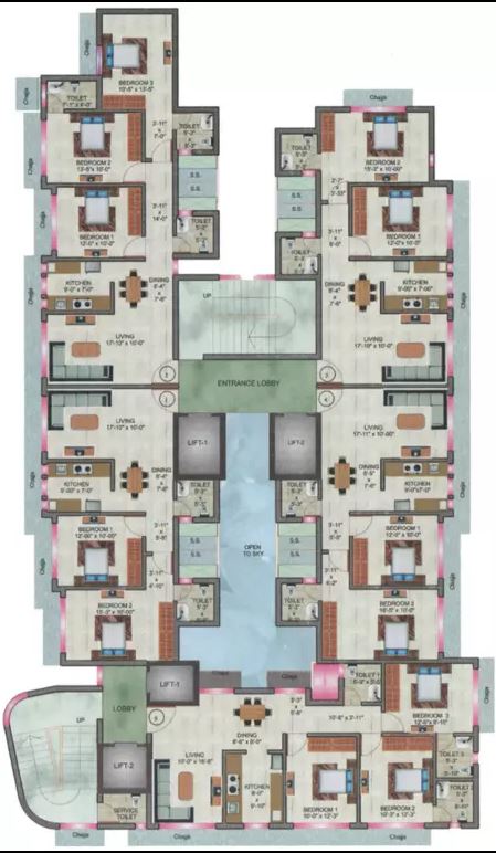Vardhman Grandeur Cluster Plan
