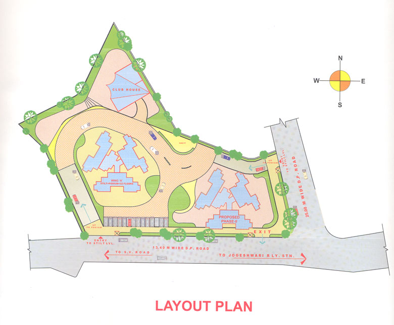 Flat on rent in Universal Garden, Jogeshwari