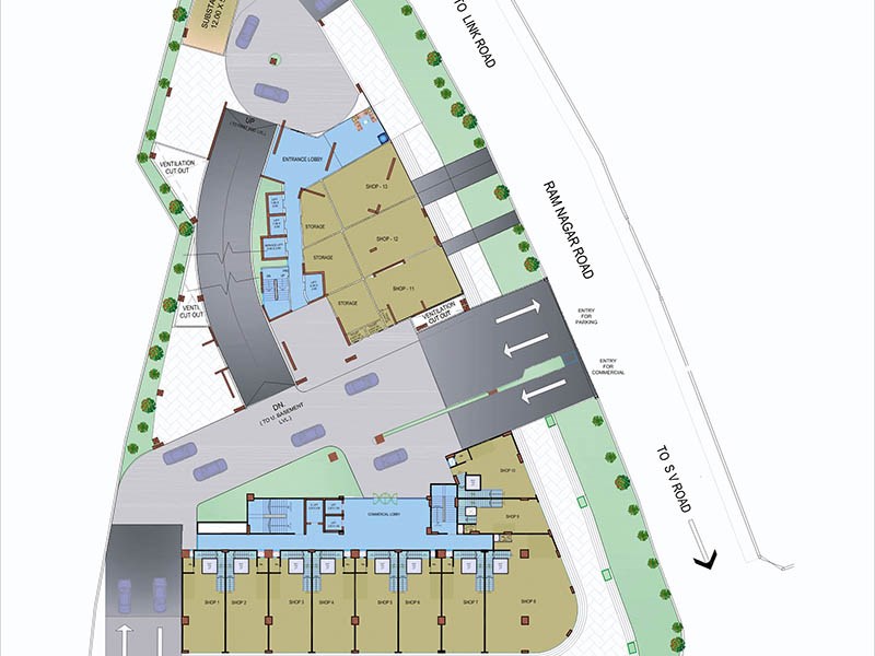 Habitat Ground Floor Layout Plan