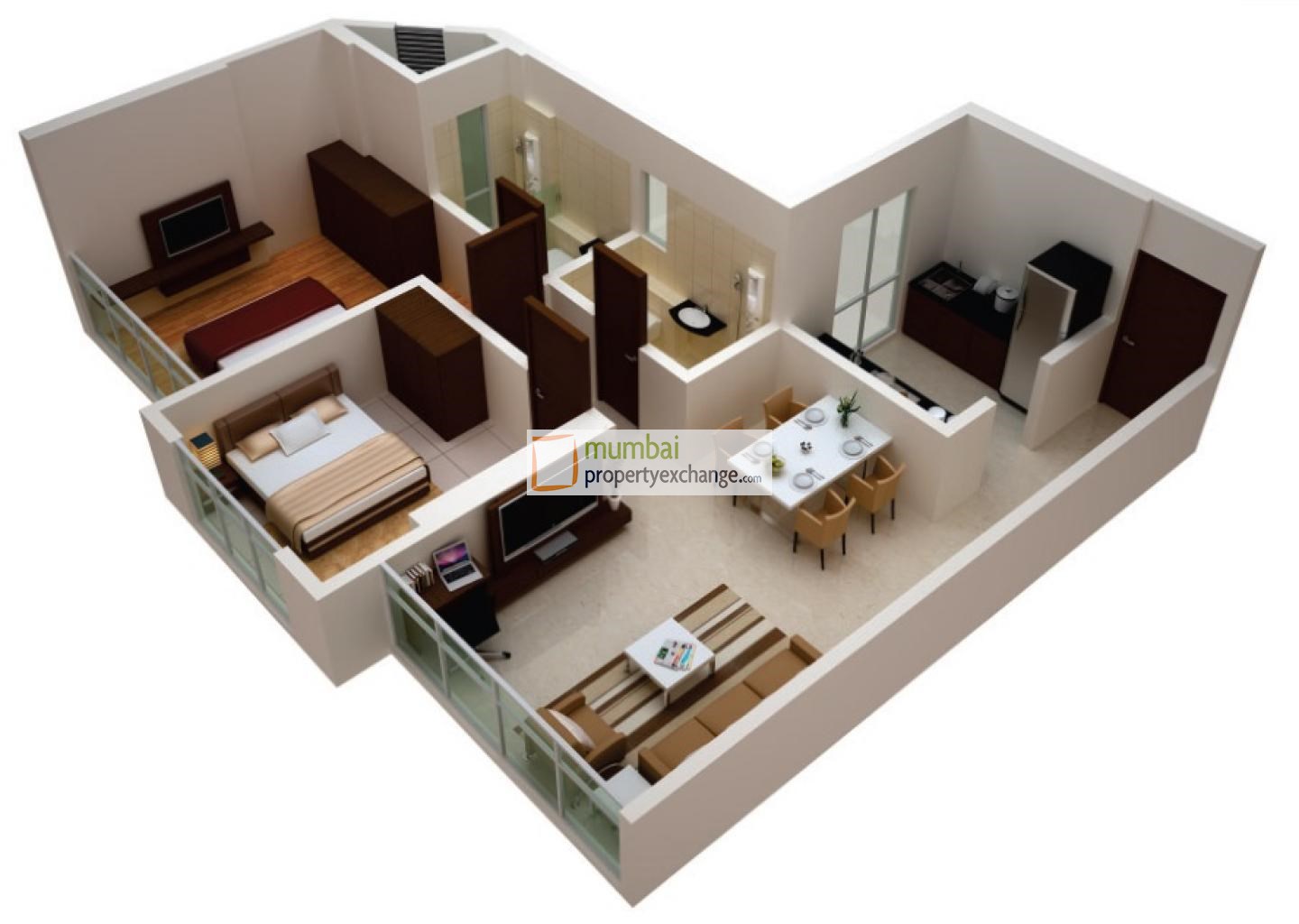 2BHK Plan