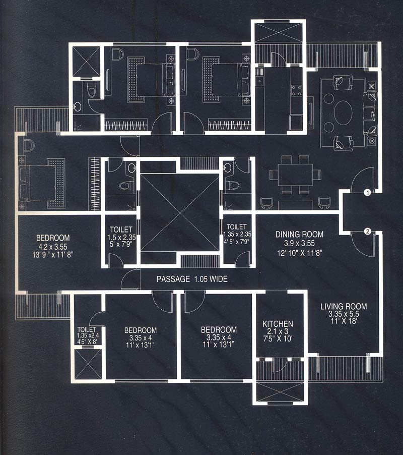 Floor Plan I