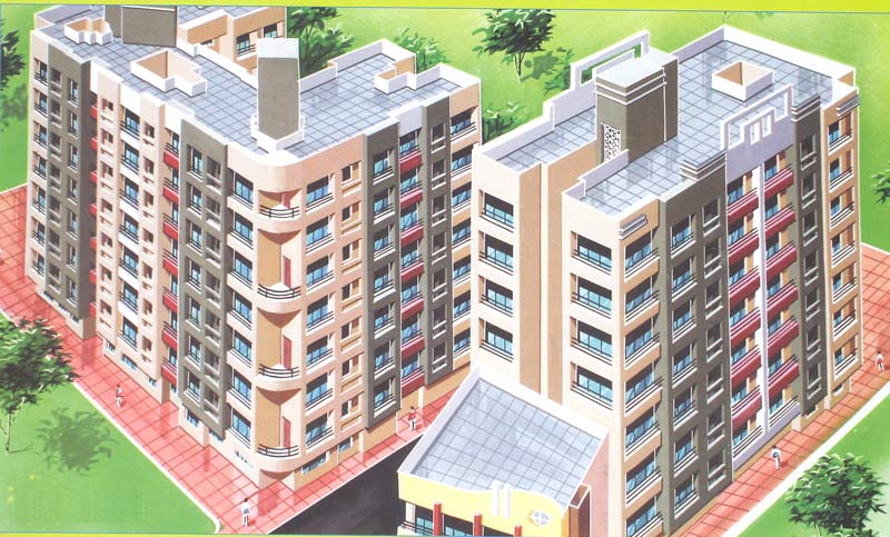 Flat on rent in Sai Enclave, Mira Road