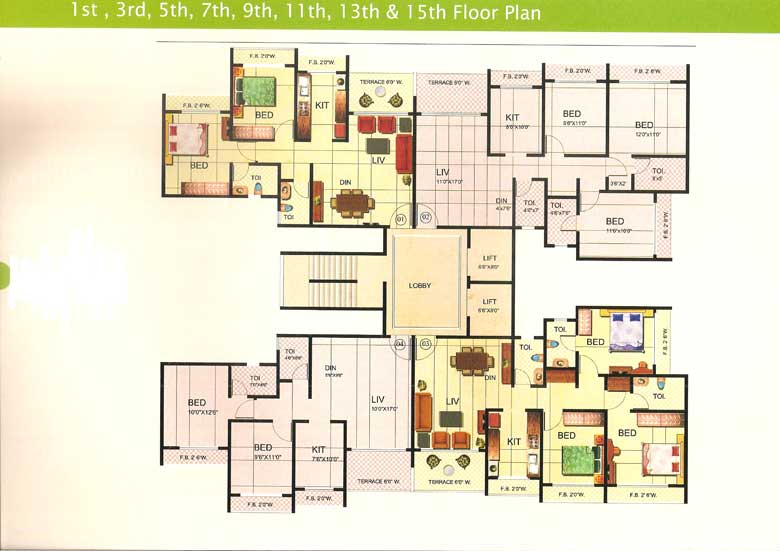 Riverdale, Kalyan Flats Apartments on Rent, Sale & Lease