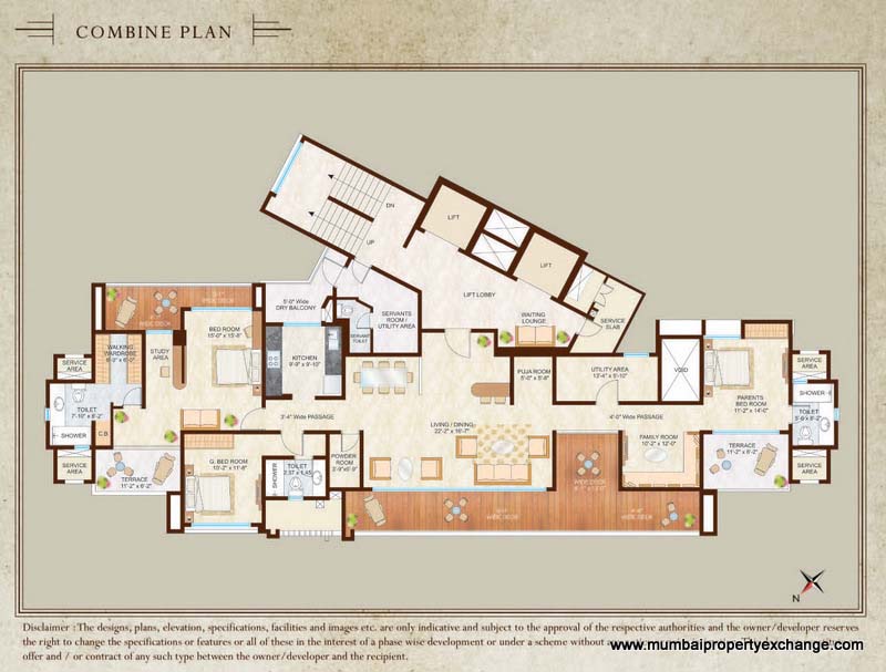 Flat on rent in Woodside III, Dadar West