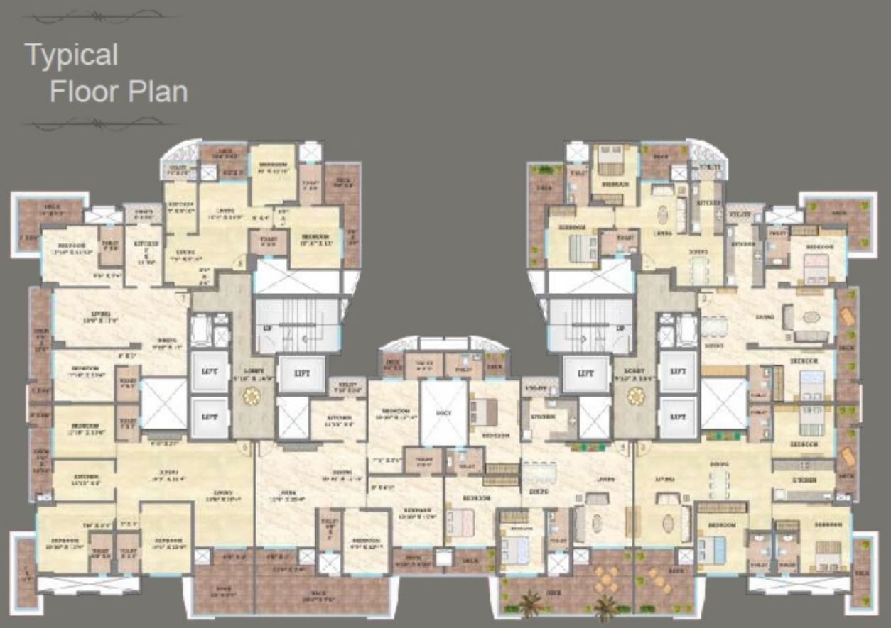 Sunstone Typical Floor Plan