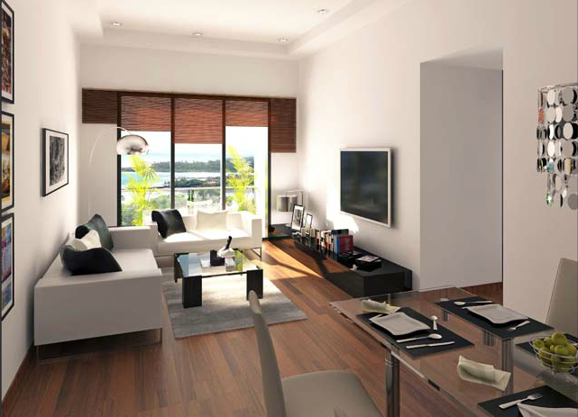 2 BHK Living Room